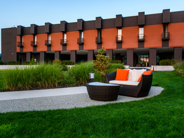 ogród hotelowy